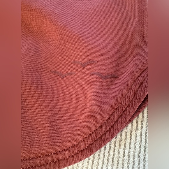 LAZYPANTS NWOT WOMEN’S TERRY FLEECE SHACKET/ terracotta - Picture 12 of 14